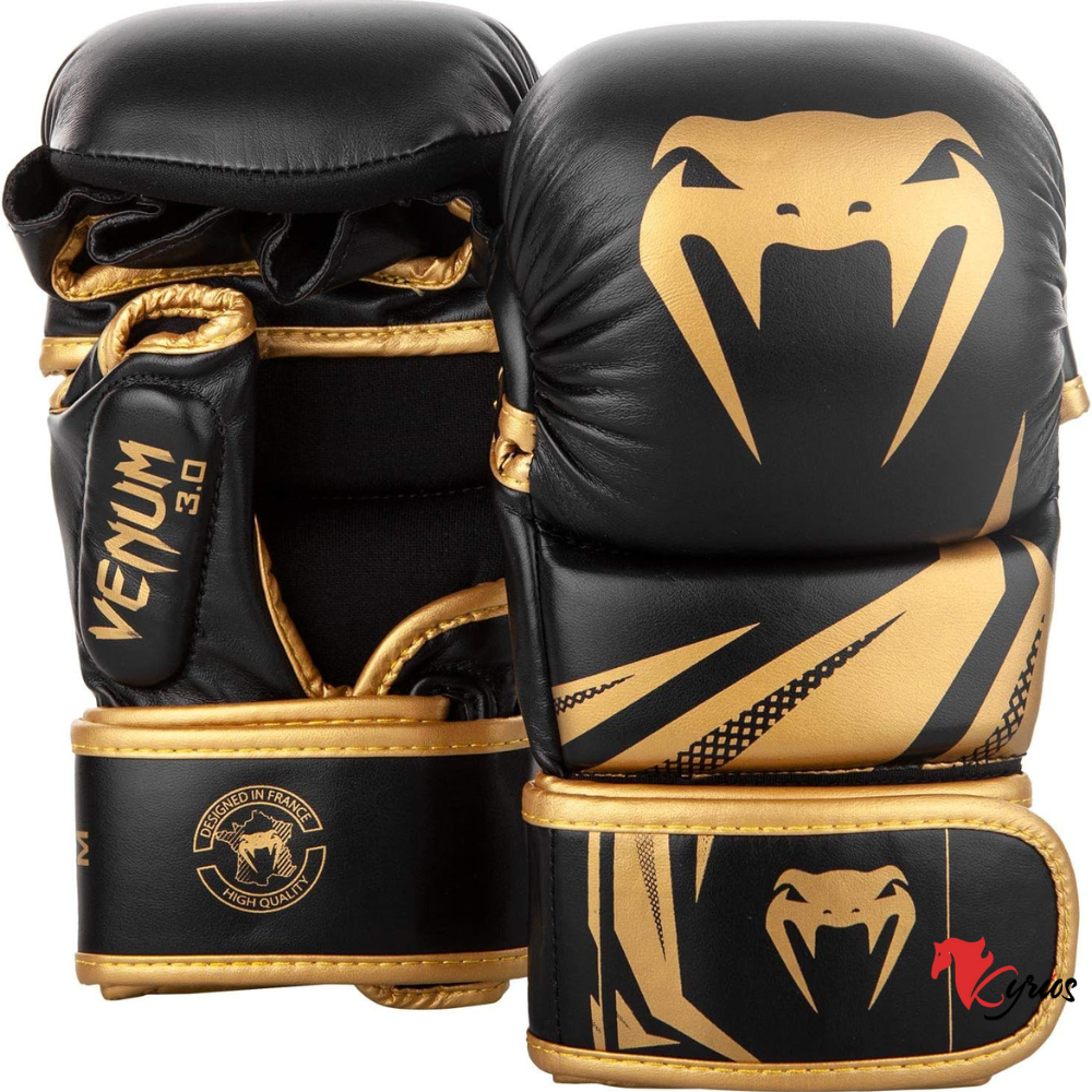 Guantes MMA Sparring Challenger 3.0-NEGRO/DORADO