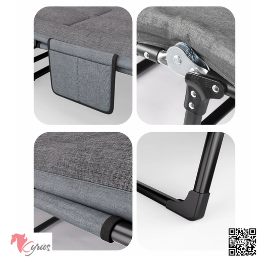 Cama de camping - 4 posiciones