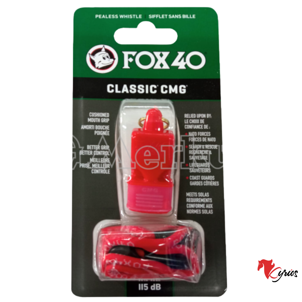 SILBATO FOX-40 CLASSIC CMG COLOR - ROJO