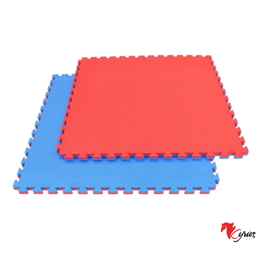 PACK DE 5 PISOS TATAMI DE 1 X 1 METRO DOBLE COLOR ANTIDESLIZANTE