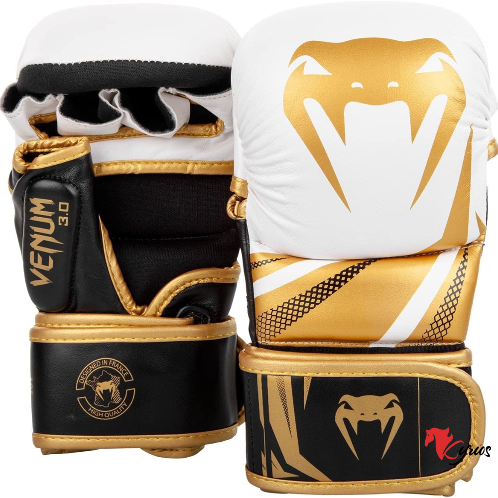 MMA Handschue Sparring Challenger 3.0-BLANCO/DORADO
